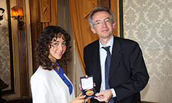 Premiata con la Medaglia della città la giovane Natalia Vacca