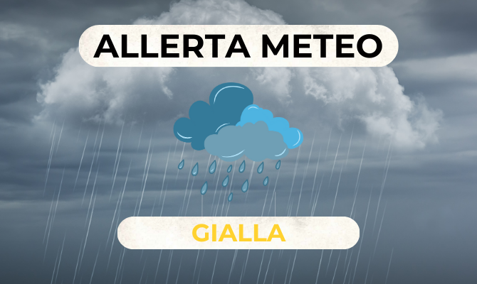 Avviso di allerta meteo per fenomeni meteorologici avversi previsti dalle ore 00:00 e fino alle ore 23:59 di venerdì 19 aprile 2024