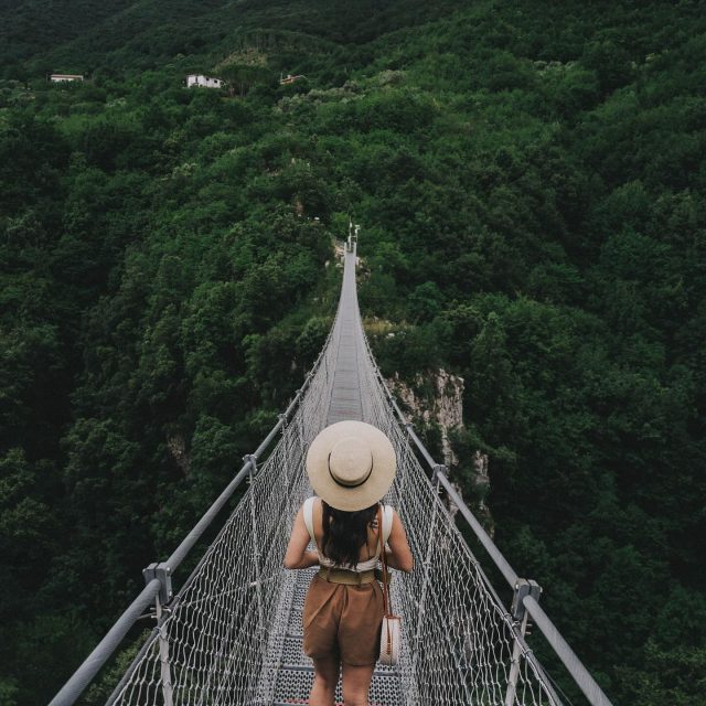 Il ponte tibetano di Laviano: un’emozione straordinaria a soli 3 euro | Campania da Scoprire