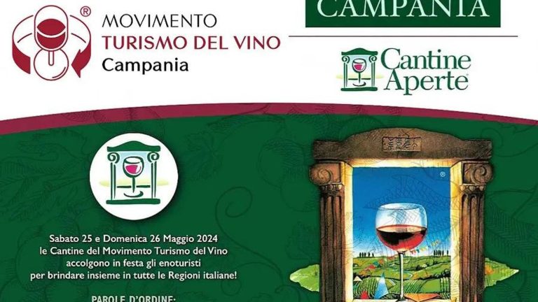 “Cantine aperte”: torna in Campania per due giorni la grande festa del vino