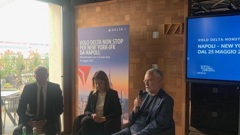 Delta Airlines inaugura il nuovo collegamento no stop giornaliero Napoli-New York