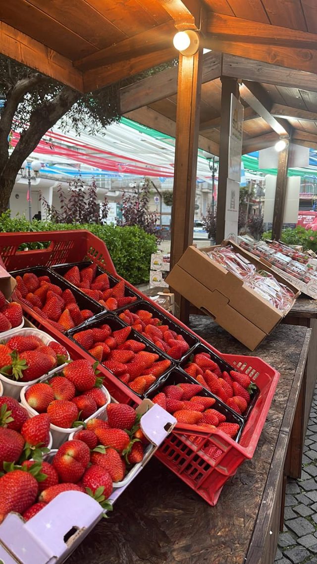 Festa della Fragola a Parete nella Villa Comunale con Gigi e Ross e gli Arteteca