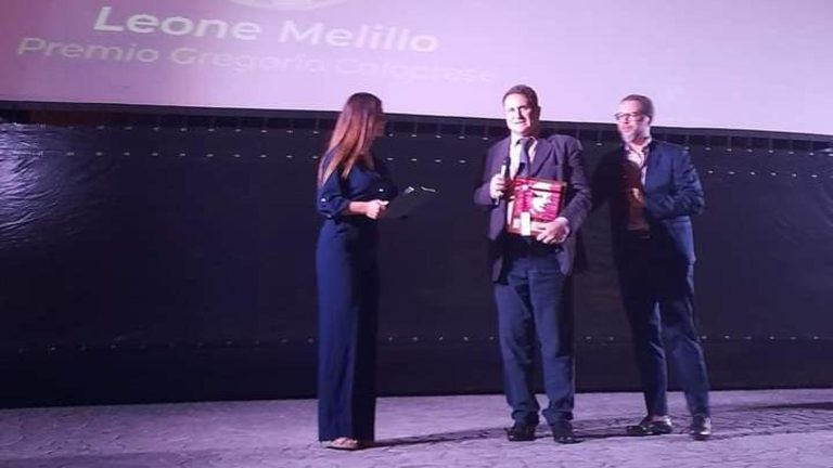 Il Premio Metastasio al professor Leone Melillo per la sua ricerca su Gregorio Caloprese