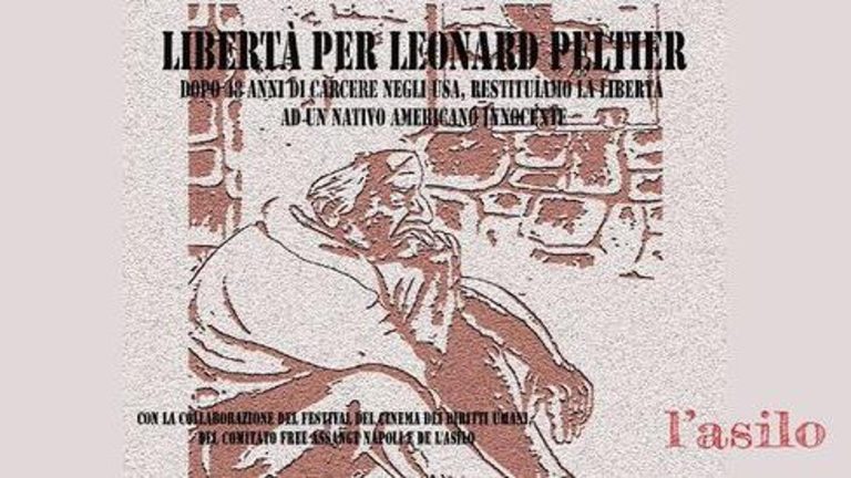 Napoli per Leonard Peltier: il 13 settembre mobilitazione per chiedere la libertà dell’attivista nativo americano. Ci sarà anche padre Zanotelli