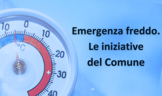 Emergenza freddo: le iniziative del Comune