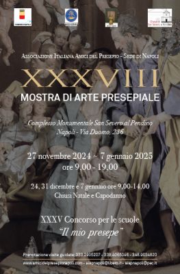 XXXVIII Mostra di arte presepiale dell’AIAP di Napoli