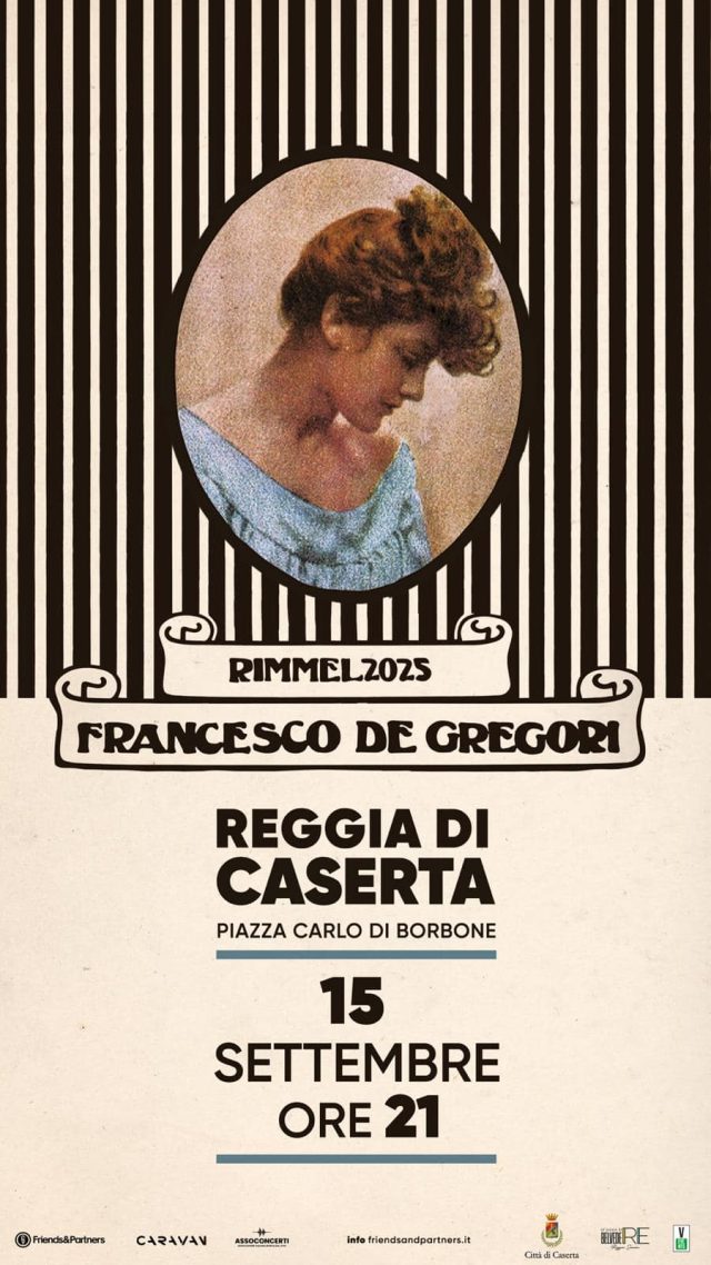 Tour De Gregori 2025: celebra i 50 anni di “Rimmel” con tappe imperdibili a Napoli e Caserta