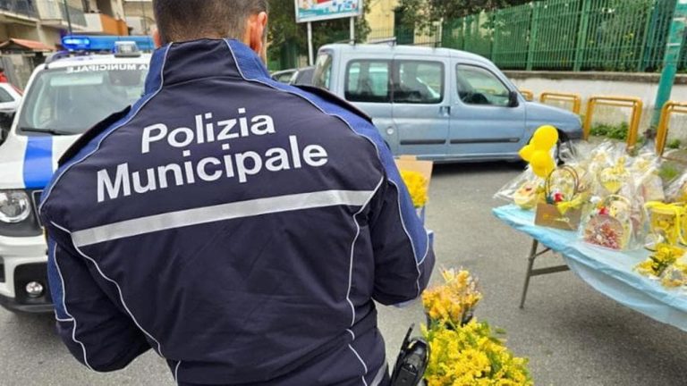 Napoli, venditori abusivi di mimose: sequestrati oltre 2.500 fasci